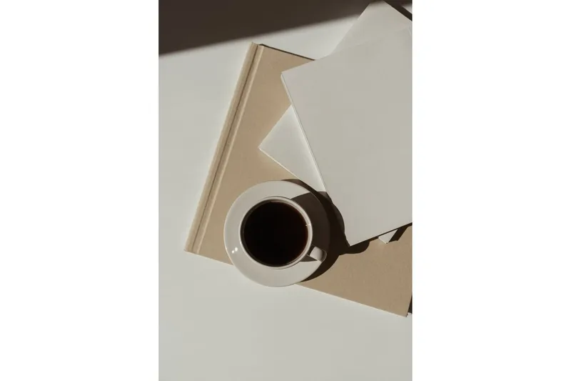 Poster Coffee 50x70 cm - Vit — Venture Home