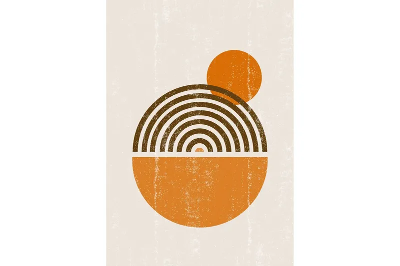 Poster Hathor 50x70 cm - Beige — Venture Home
