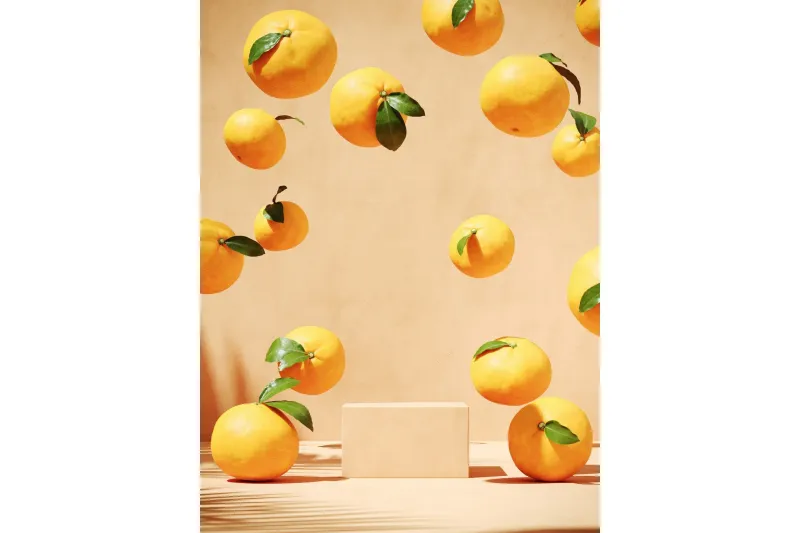 Poster Lemons 50x70 cm - Beige — Venture Home
