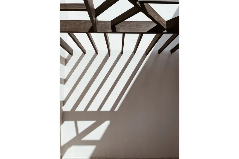 Poster Roof 70x100 cm - Vit — Venture Home