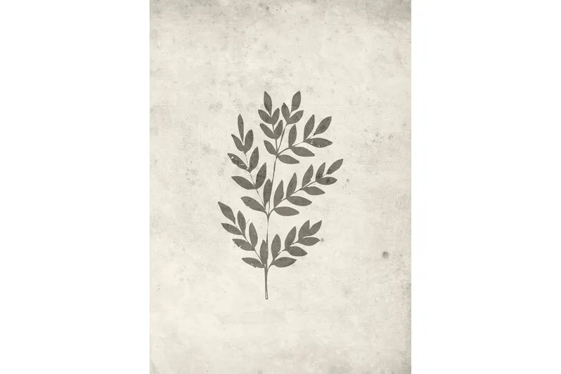 Poster Spring leaf 70x100 cm - Beige — Venture Home