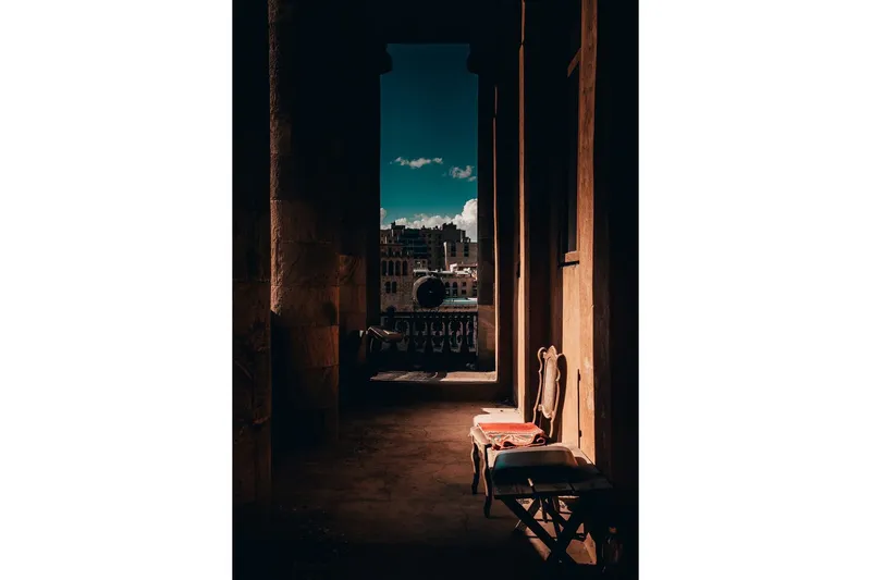 Poster Tunnel vision 70x100 cm - Brun — Venture Home