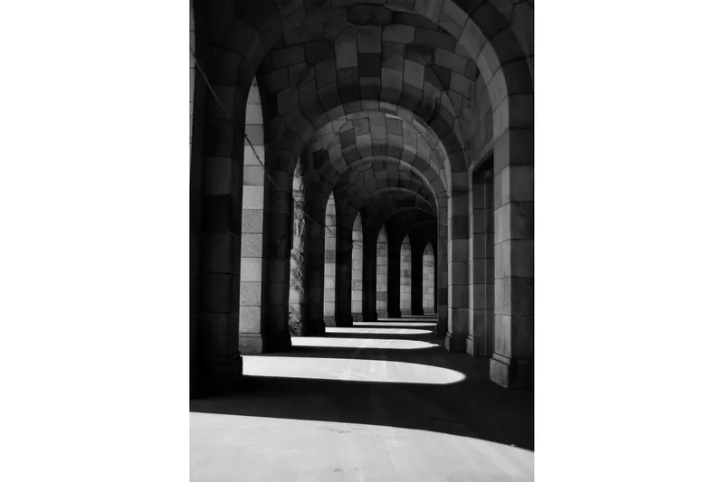 Poster Walkway 50x70 cm - Beige — Venture Home