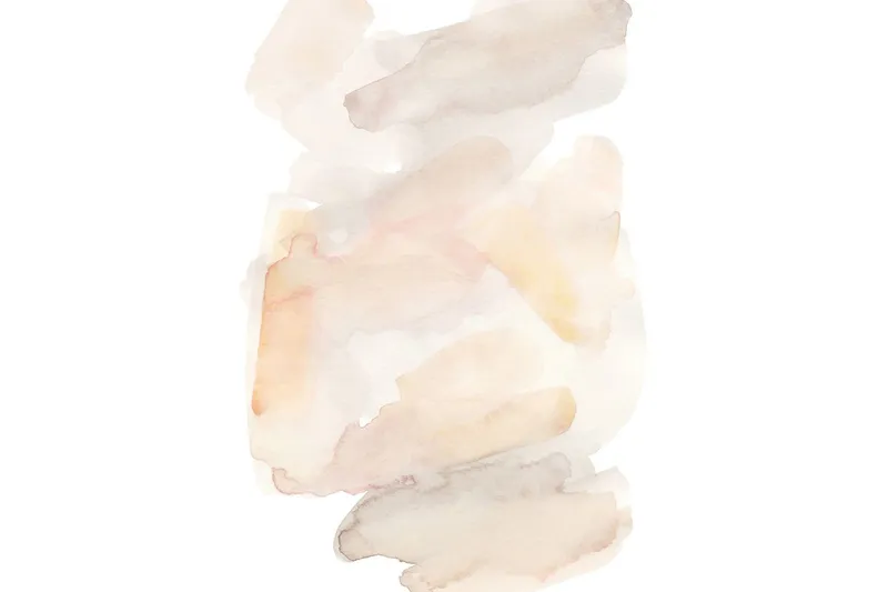 Poster Water colour 50x70 cm - Beige — Venture Home