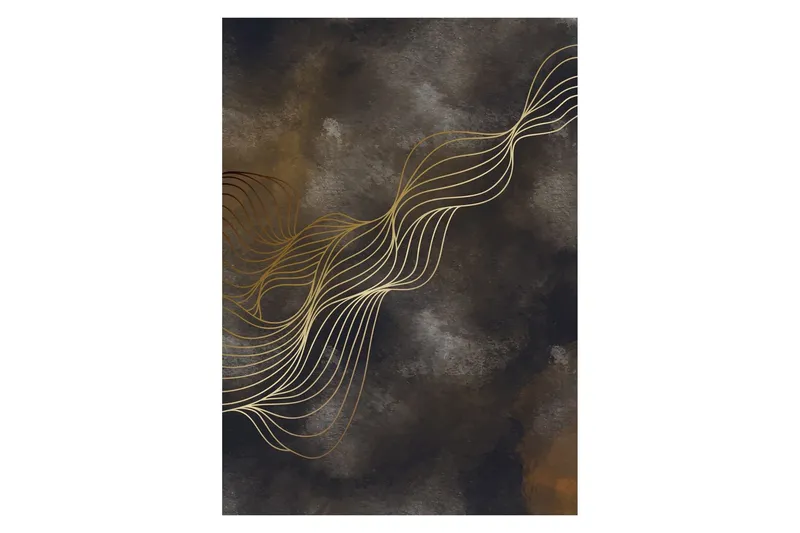 Poster Wave 30x40 cm - Flerfärgad — Venture Home