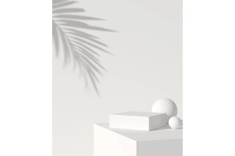 Poster White Box 21x30 cm - Beige — Venture Home