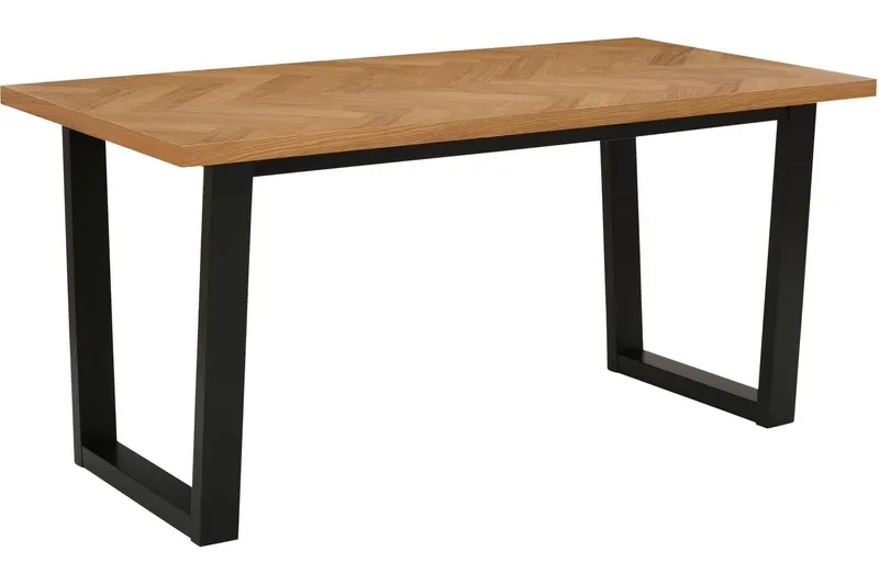 Pozzo Matbord 140 cm - Natur/Svart — Natur/Svart