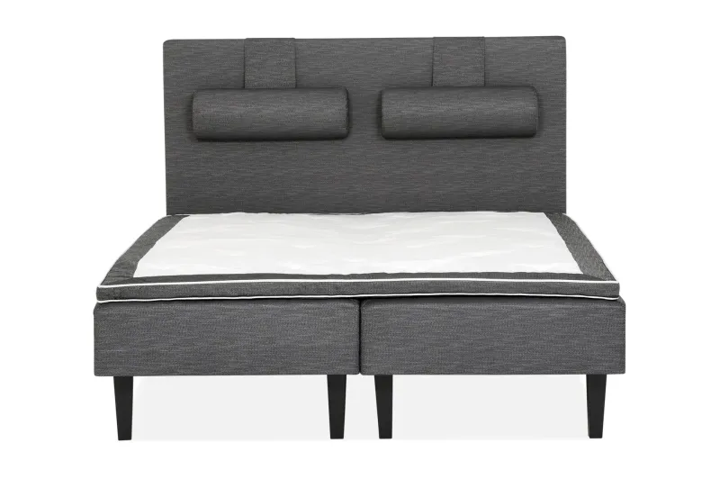 Prime Komplett Sängpaket 160x200 cm - Mörkgrå — Mörkgrå