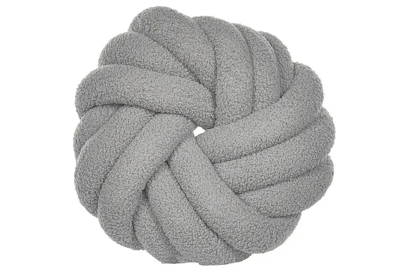 Prydnadskuddar Akola Grå, Bouclé - Grå, Bouclé — Grå, Bouclé