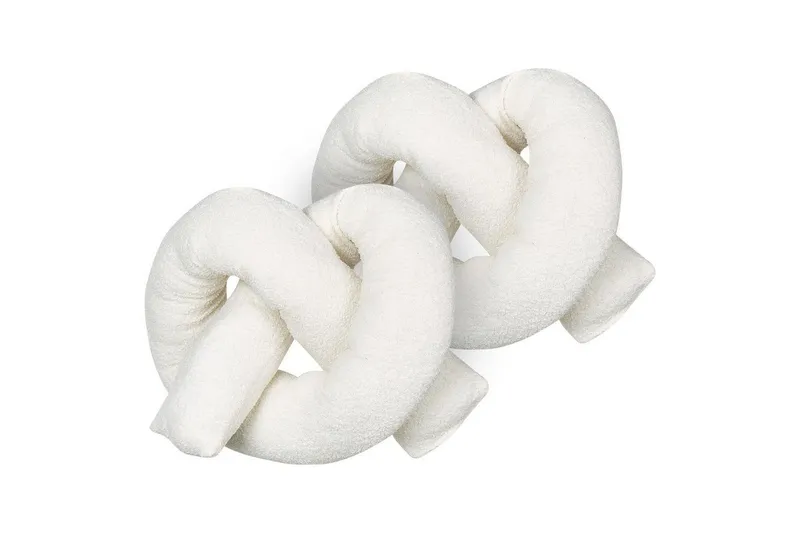Prydnadskuddar Gladiolus set om 2 Vit - Vit — Vit