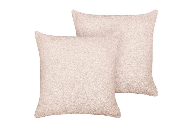 Prydnadskuddar Leuzea set om 2 Rosa, 45x45 cm - Rosa, 45x45 cm — Rosa, 45x45 cm