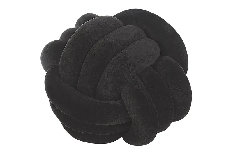 Prydnadskuddar Malni Svart, 30x30x30 cm - Svart, 30x30x30 cm — Svart, 30x30x30 cm