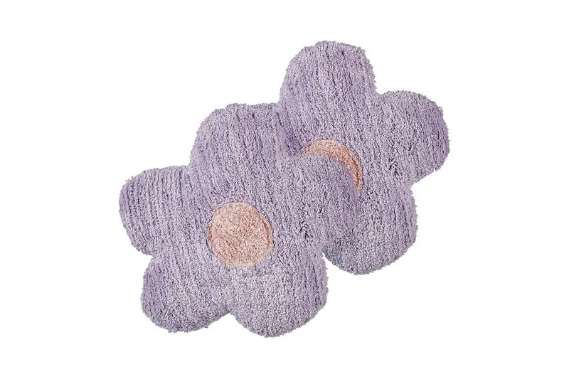 Prydnadskuddar Sorrel set om 2 Violett/Vit/Rosa - Violett/Vit/Rosa — Violett/Vit/Rosa