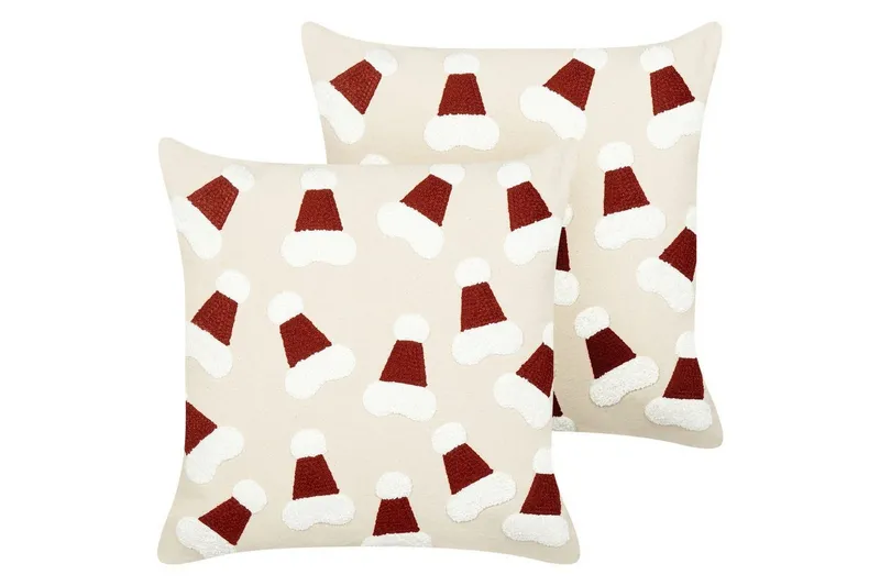 Prydnadskuddar Sugarplum set om 2