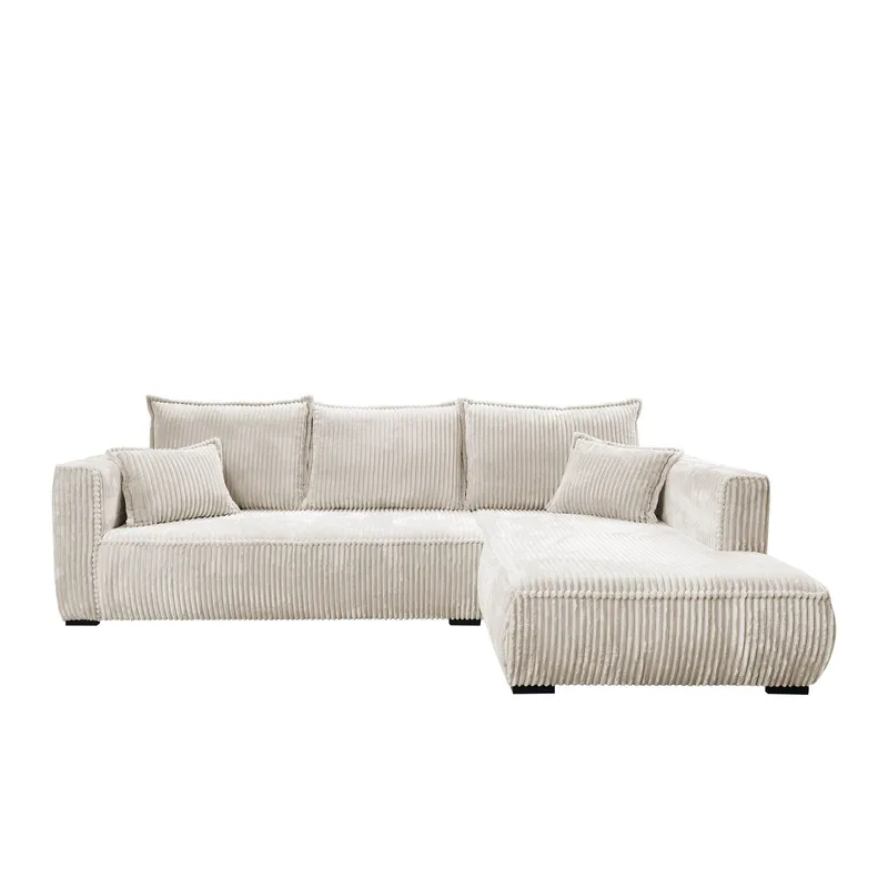 Puente 4-sits Soffa med divan - beige (Art.nr 3433704) — beige