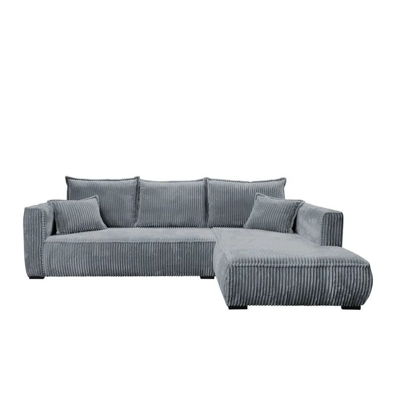 Puente 4-sits Soffa med divan - blå — blå