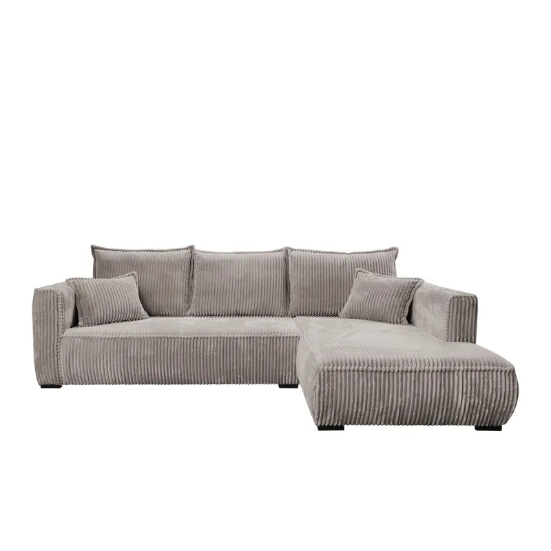 Puente 4-sits Soffa med divan - grå (Art.nr 3433705) — grå