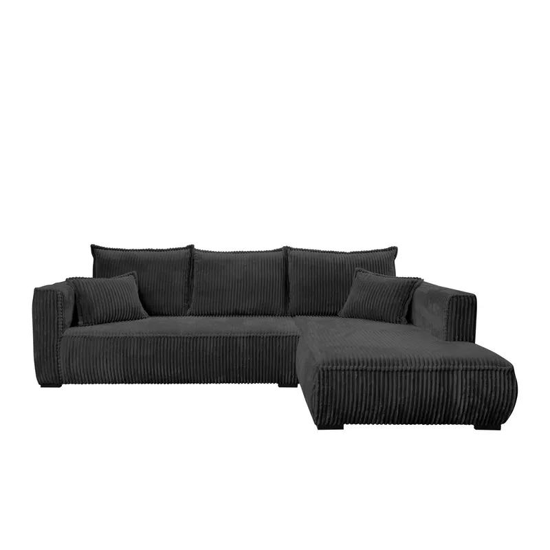 Puente 4-sits Soffa med divan - svart (Art.nr 3433710) — svart