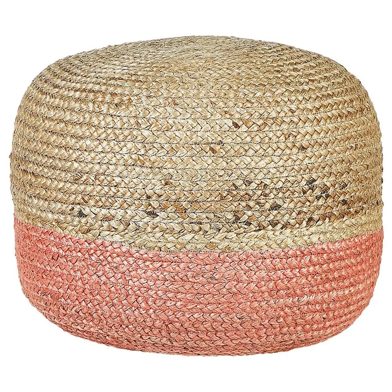 Puff Duki - Natur, rosa, beige — Natur, rosa, beige