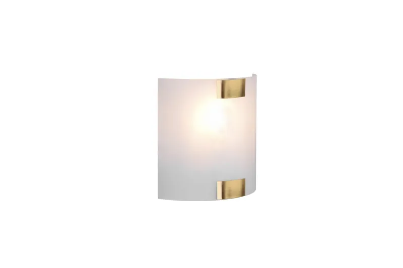 Pura Vägglampa 20cm E27 antikmässing - Antik mässing — Trio Lighting