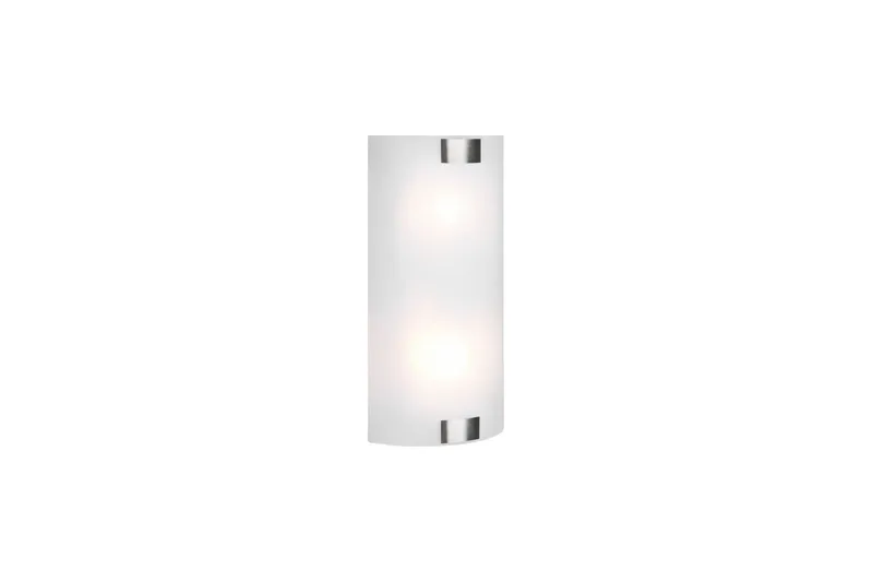 Pura Vägglampa 40cm 2xE27 borstad stål - Borstad stål — Trio Lighting