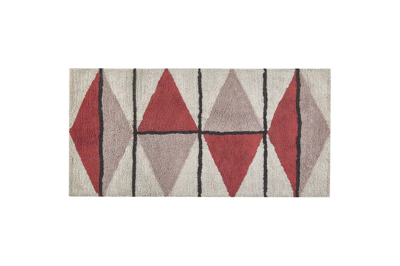 Purnia Ryamatta 80x150 cm - Röd — Röd