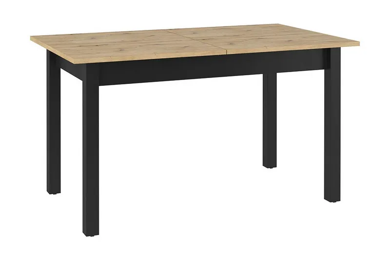 Quant Bord 84x140 cm - Ek/Svart — Ek/Svart