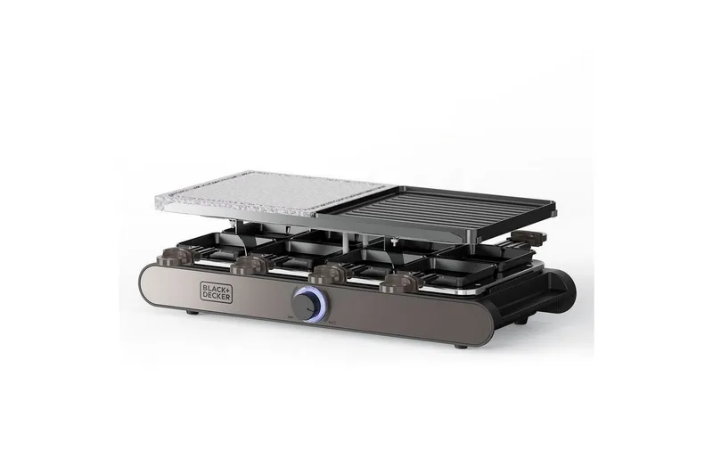 Raclettegrill Black+Decker - Silver — Black+Decker