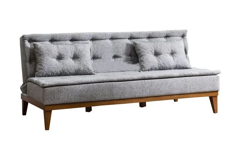 Raguel Bäddsoffa 3-sits - Grå — Grå