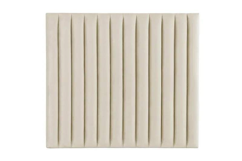 Rakel Sänggavel 140cm - Beige/Sammet — Beige/Sammet
