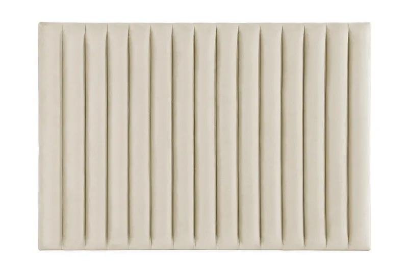 Rakel Sänggavel 160cm - Beige/Sammet — Beige/Sammet