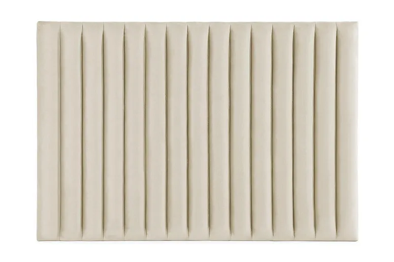 Rakel Sänggavel 180cm - Beige/Sammet — Beige/Sammet