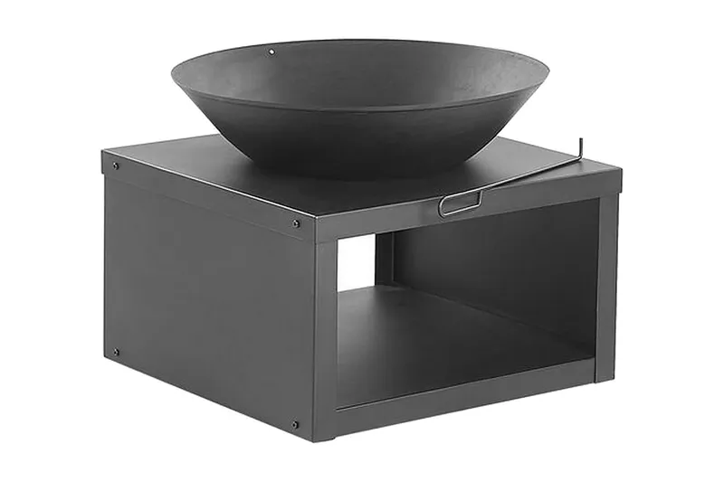 Ramoncito Eldstad 60 cm - Stål/Svart — Stål/Svart