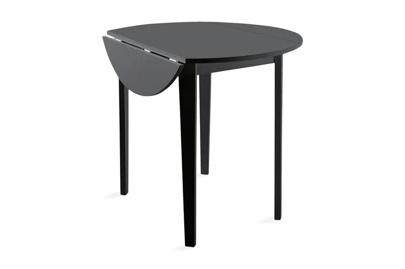 Ranso Klaffbord 91,5 cm Runt - Svart — Loft24