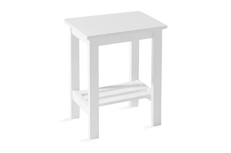 Ranso Sängbord 40 cm - Vit — Loft24