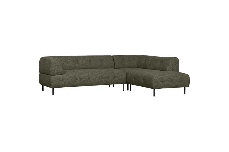 Ranta Soffa med Schäslong 3-sits - Grönmelange (Art.nr 3050970) — Grönmelange