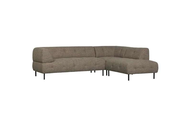 Ranta Soffa med Schäslong 3-sits - Mörkbrun (Art.nr 3050969) — Mörkbrun