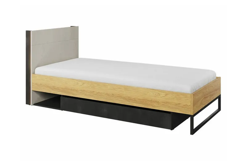 Rathmore Sängram 90x200 cm - Mörkgrå — Mörkgrå