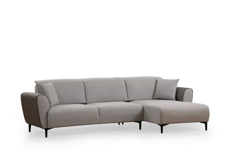 Rebelo Bäddsoffa med divan - Grå (Art.nr 3054601) — Grå