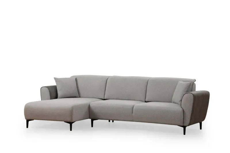 Rebelo Bäddsoffa med divan - Grå (Art.nr 3054591) — Grå
