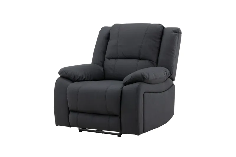 Reclinerfåtölj Comfort Living Singapore Reclinerfåtölj Svart Black — Comfort Living