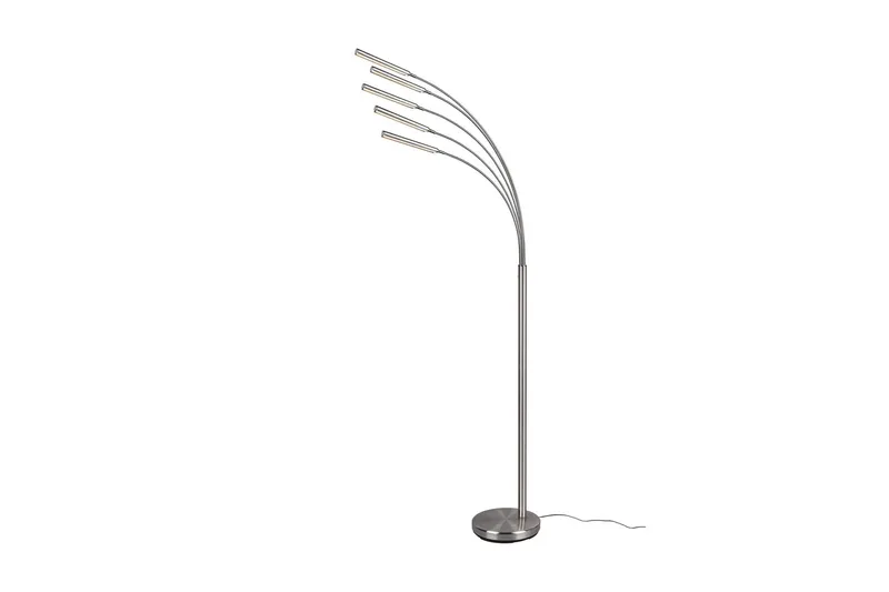 Reed LED Golvlampa borstad stål - Borstad stål — Trio Lighting