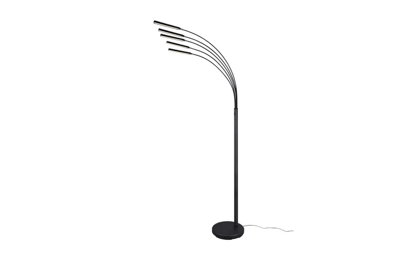 Reed LED Golvlampa mattsvart - Matt svart — Trio Lighting