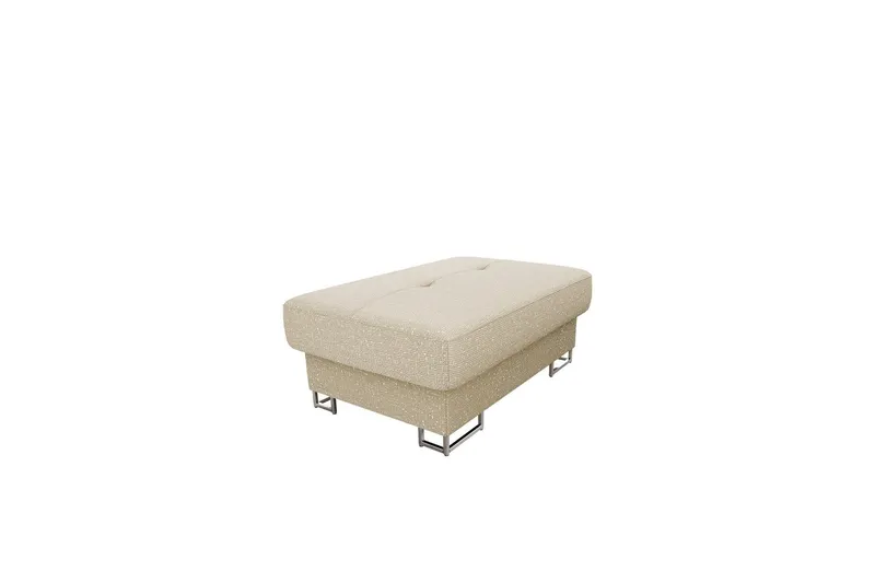 Reginia Fotpall 104 cm - Beige (Art.nr 3069021) — Beige