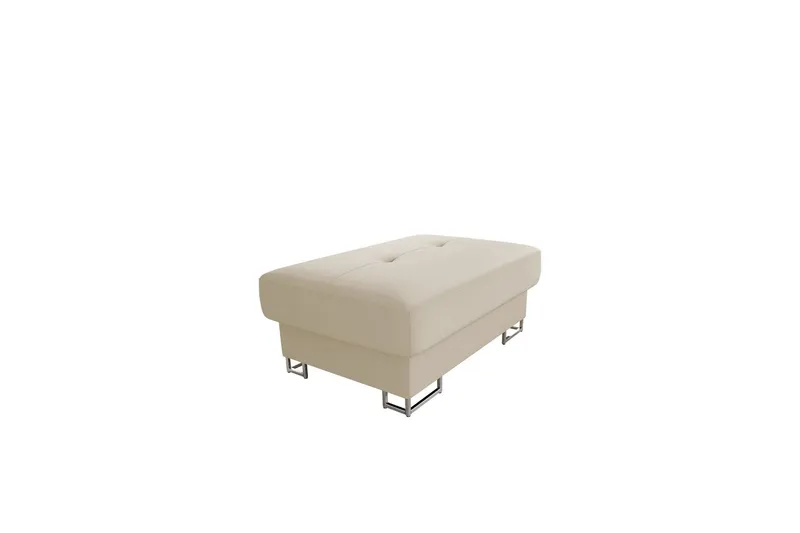 Reginia Fotpall 104 cm - Beige (Art.nr 3069322) — Beige