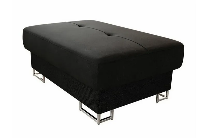 Reginia Fotpall 67 cm Black
