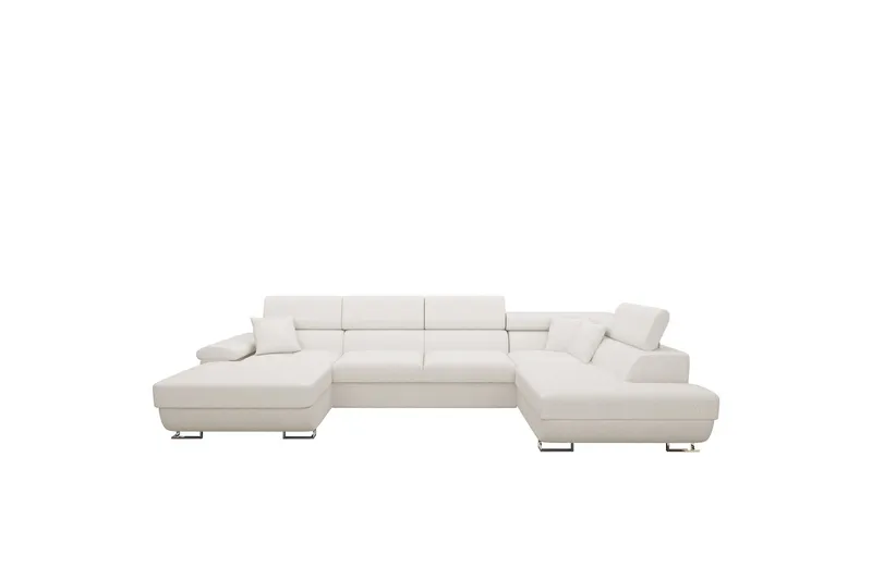 Reginia Soffa med Divan och Schäslong 4-sits - Vit (Art.nr 3068695) — Vit