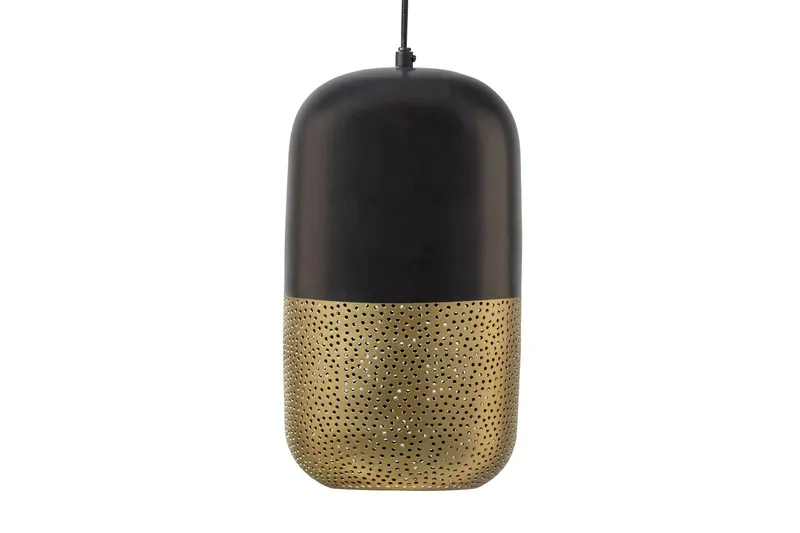 Reila Hänglampa 36 cm - Svart/Mässing — Svart/Mässing