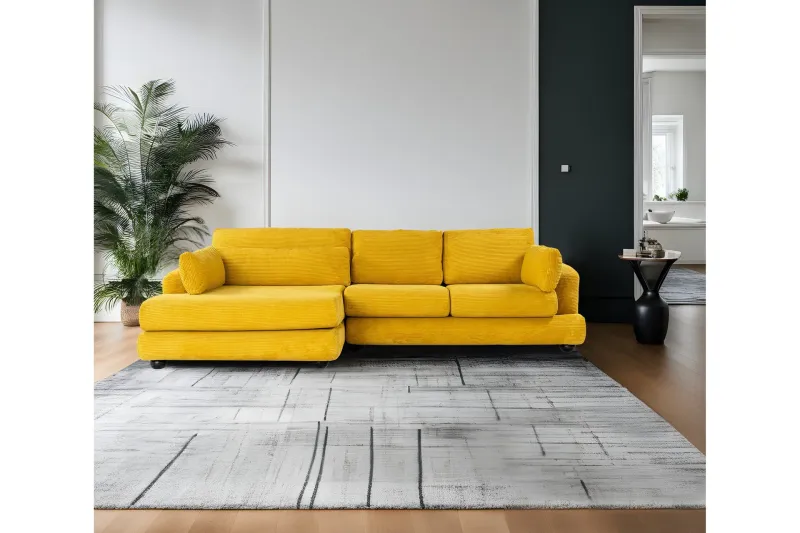 Relento Hörnsoffa 3-sits - Olivgrön — Olivgrön