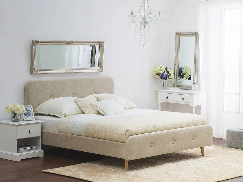 Rennes Dubbelsäng 180\|200 cm - Beige (Art.nr 511924) — Bedly